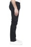 SBU 01451 Coton stretch japonais teinté indigo naturel  délavé jeans Denim 03