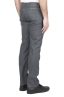 SBU 01454 Natural dyed grey washed japanese stretch cotton denim jeans 04