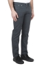 SBU 01667 Jeans elasticizzato in bull denim sovratinto prelavato grigio 02
