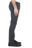 SBU 01667 Jeans elasticizzato in bull denim sovratinto prelavato grigio 03