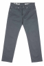 SBU 01667 Pantalones vaqueros de algodón denim elástico gris overdyed prelavado 06