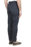 SBU 01673 Pantalón japonés de dos pinzas en algodón gris 04
