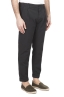 SBU 01678 Pantaloni classico in cotone con pinces e risvolto grigio 02