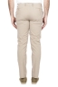SBU 01680 Pantalones chinos clásicos en algodón elástico beige 05