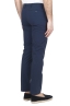 SBU 01684 Pantalones chinos clásicos en algodón elástico azul marino 04