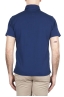 SBU 01695 Classic short sleeve china blue cotton jersey polo shirt 04