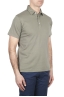 SBU 01697 Classic short sleeve green cotton jersey polo shirt 02