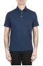 SBU 01698 Classic short sleeve navy blue cotton jersey polo shirt 01