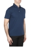 SBU 01698 Classic short sleeve navy blue cotton jersey polo shirt 02