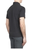 SBU 01699 Classic short sleeve black cotton jersey polo shirt 03