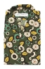 SBU 01717 Hawaiian printed pattern green cotton shirt 06