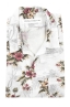SBU 01718 Camisa hawaiana estampada de algodón blanca 06