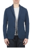 SBU 01731 Blue cotton sport jacket unconstructed and unlined 01