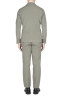 SBU 01745 Green cotton sport suit blazer and trouser 03