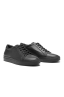 SBU 01527 Sneakers stringate classiche di pelle nere 02