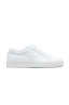 SBU 01526 Classic lace up sneakers in white calfskin leather 01