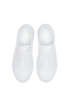 SBU 01526 Zapatillas clásicas con cordones en piel de becerro blancas 04