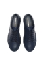 SBU 01525 Sneakers stringate classiche di pelle blu 04