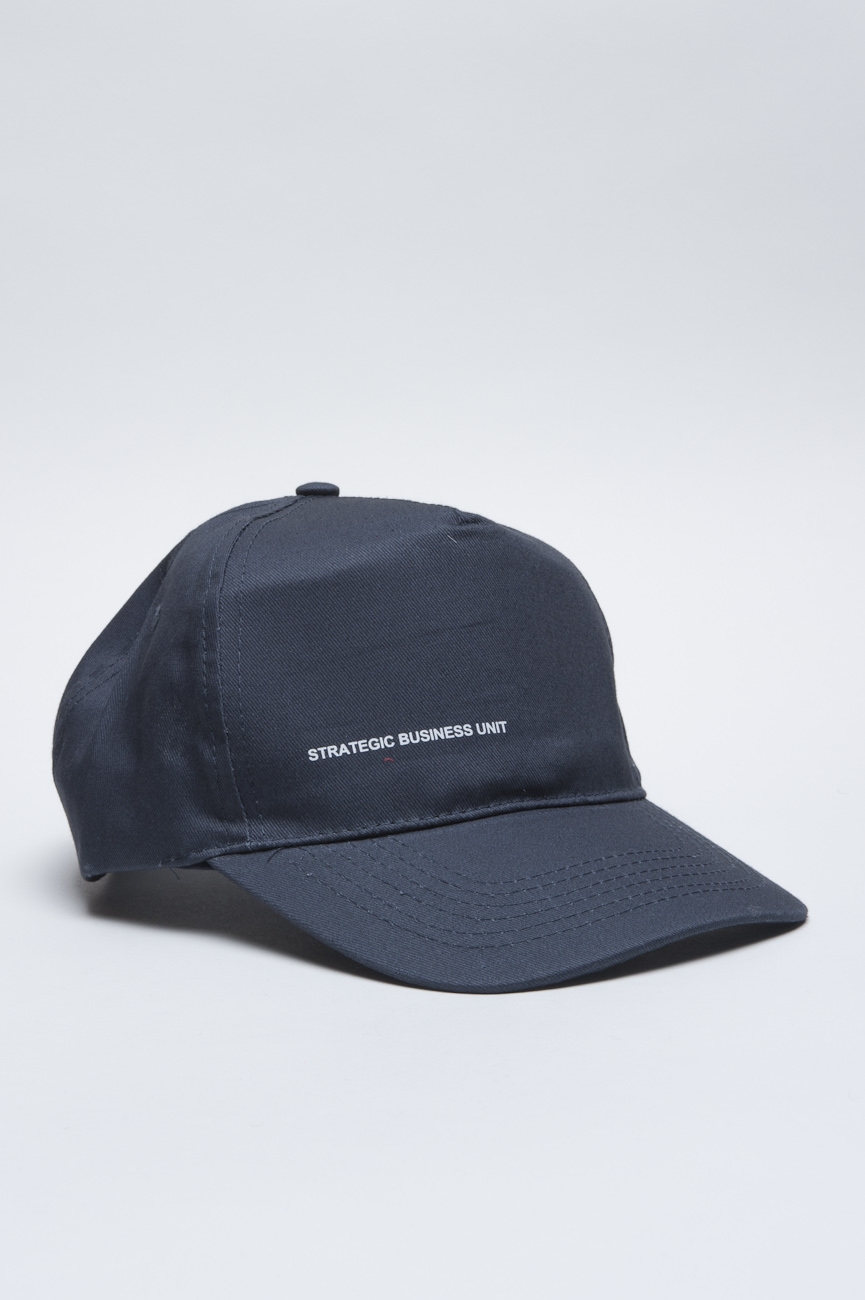 SBU - Strategic Business Unit - 古典的な綿の野球帽青に