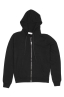 SBU 01766 Black cotton jersey hooded sweatshirt 05