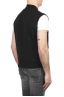 SBU 01768 Black cotton jersey sweatshirt vest 03