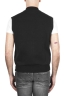 SBU 01768 Black cotton jersey sweatshirt vest 04