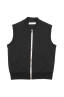 SBU 01768 Black cotton jersey sweatshirt vest 05