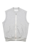 SBU 01769 Chaleco de jersey de algodón gris claro 05