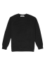 SBU 01772 Crewneck black cotton sweatshirt 05