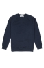 SBU 01774 Crewneck navy blue cotton sweatshirt 05