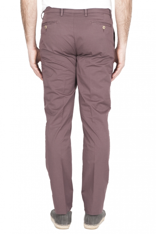 SBU 01779 Pantalon chino ultra-léger en coton stretch bordeaux 01