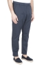 SBU 01784 Pantaloni jolly ultra leggeri in cotone elasticizzato blu 02
