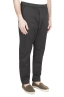 SBU 01785 Pantaloni jolly ultra leggeri in cotone elasticizzato neri 02