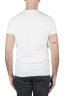 SBU 01749 Shirt classique blanc col rond manches courtes en coton 05