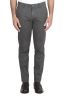 SBU 01536_19AW Classic chino pants in grey stretch cotton 01