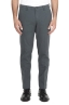 SBU 01540_19AW Pantalon chino classique en coton stretch gris 01