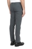 SBU 01540_19AW Pantalon chino classique en coton stretch gris 04