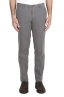 SBU 01543_19AW Pantalon chino classique en coton stretch gris clair 01