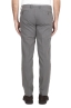 SBU 01543_19AW Pantalon chino classique en coton stretch gris clair 05