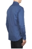 SBU 01828_19AW Camicia classica in cotone oxford blue 04