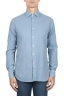 SBU 01833_19AW Classic light blue cotton twill shirt 01