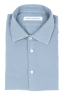 SBU 01833_19AW Camisa clásica de sarga de algodón azul claro 06