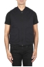 SBU 01843_19AW Black cotton blend padded vest 01
