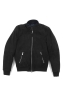 SBU 01846_19AW Padded black leather bomber jacket 06