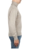 SBU 01854_19AW Beige roll-neck sweater in wool cashmere blend 03
