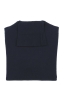 SBU 01855_19AW Blue roll-neck sweater in wool cashmere blend 06