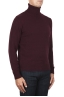 SBU 01858_19AW Red roll-neck sweater in wool cashmere blend 02
