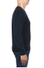 SBU 01863_19AW Blue alpaca and wool blend crew neck sweater 03