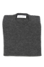 SBU 01865_19AW Grey alpaca and wool blend crew neck sweater 06