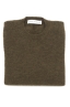 SBU 01868_19AW Jersey con cuello redondo en mezcla de alpaca y lana verde 06